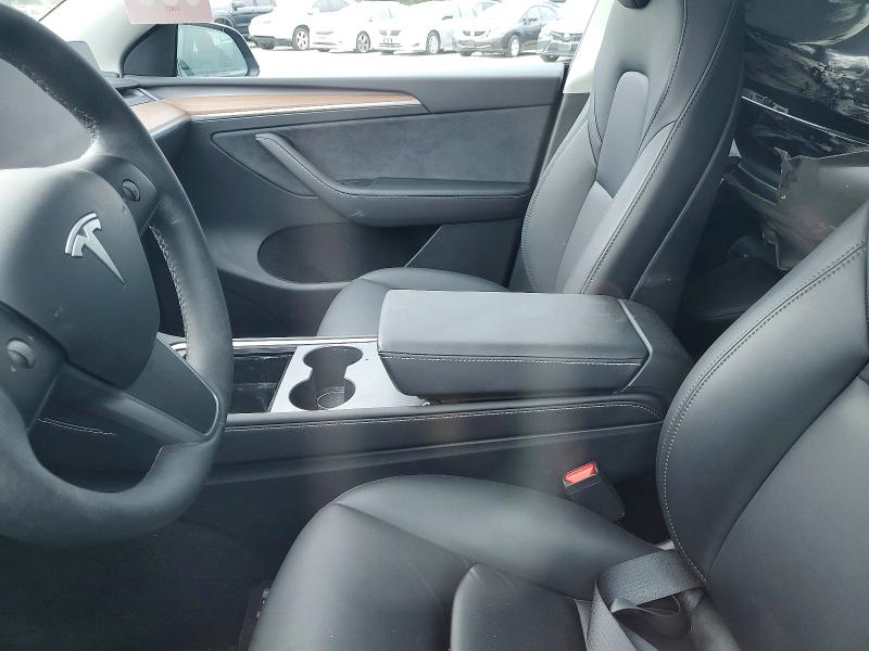 2025 Tesla Model y VIN 7SAYGDED1SF278317 COPART salvage auction — FRONT END, CA, sold $8,600 on 2026-07-28 (photo 7)