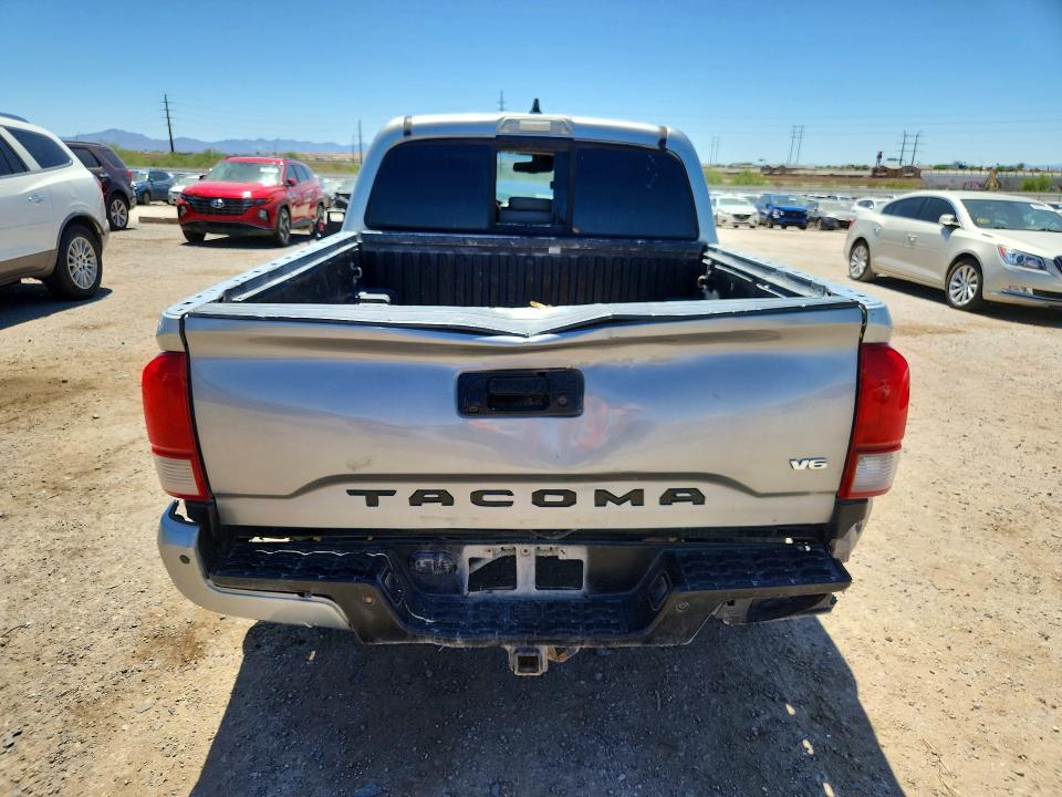 2020 Toyota Tacoma VIN 5TFAZ5CN9LX087617 COPART salvage auction — VANDALISM, Ca - Salvage Certificate, sold $6,700 on 2026-07-17 (photo 6)