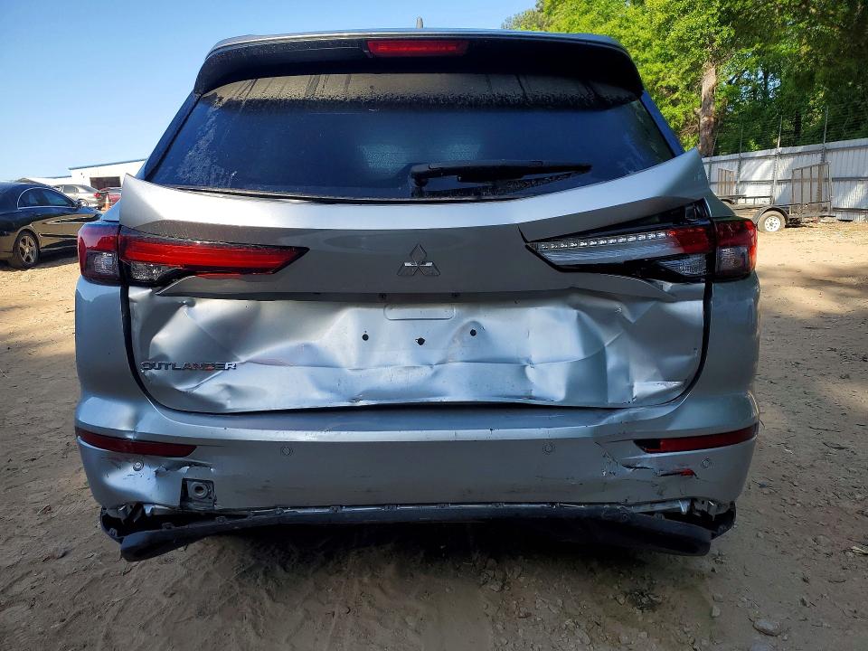 2022 Mitsubishi VIN JA4J4TA82NZ033142 COPART salvage auction — REAR END, Ga - Cert Of Title-Salvage, sold $7,700 on 2026-07-31 (photo 6)