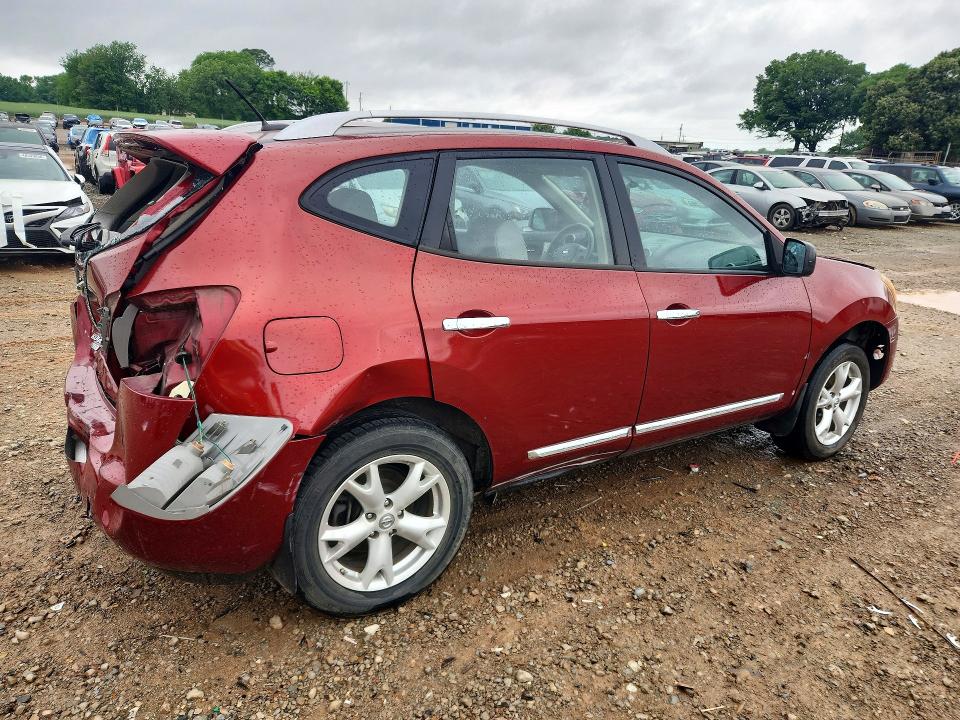 2014 Nissan Rogue VIN JN8AS5MV3EW718720 COPART salvage auction — REAR END, Al - Cert Of Title-Salvage Title, sold $175 on 2026-07-15 (photo 3)