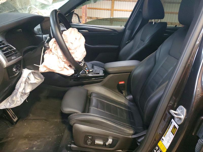 2023 BMW X3 VIN 5UX83DP06P9N73772 COPART salvage auction — FRONT END, On - Permit No Brand - Unfit, sold $30,500 on 2026-07-21 (photo 7)
