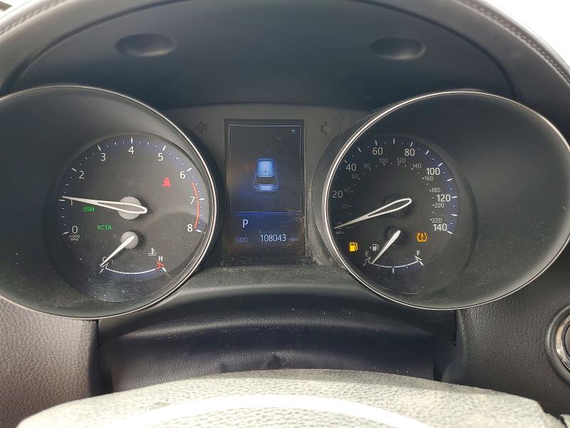 2018 Toyota C-hr VIN NMTKHMBX6JR054774 COPART salvage auction — FRONT END, CA - SALVAGE CERTIFICATE, sold $200 on 2026-07-31 (photo 9)