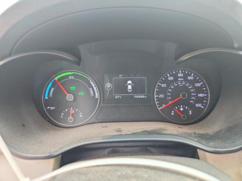 2017 Kia Optima hybrid VIN KNAGT4LE6H5008992 COPART salvage auction — HAIL, WV - CERTIFICATE OF TITLE, sold $950 on 2026-07-09 (photo 9)