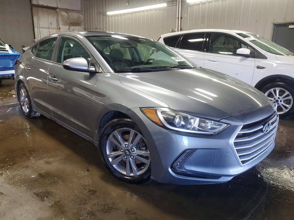 2018 Hyundai Elantra VIN KMHD84LF4JU657844 COPART salvage auction — REAR END, Ga - Cert Of Title-Salvage, sold $1,700 on 2026-07-02 (photo 4)