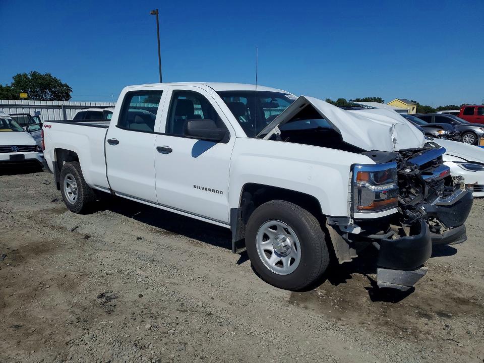 2017 Chevrolet Silverado VIN 1GCUKNEC5HF104052 COPART salvage auction — FRONT END, Ca - Salvage Certificate, sold $3,600 on 2026-07-02 (photo 4)