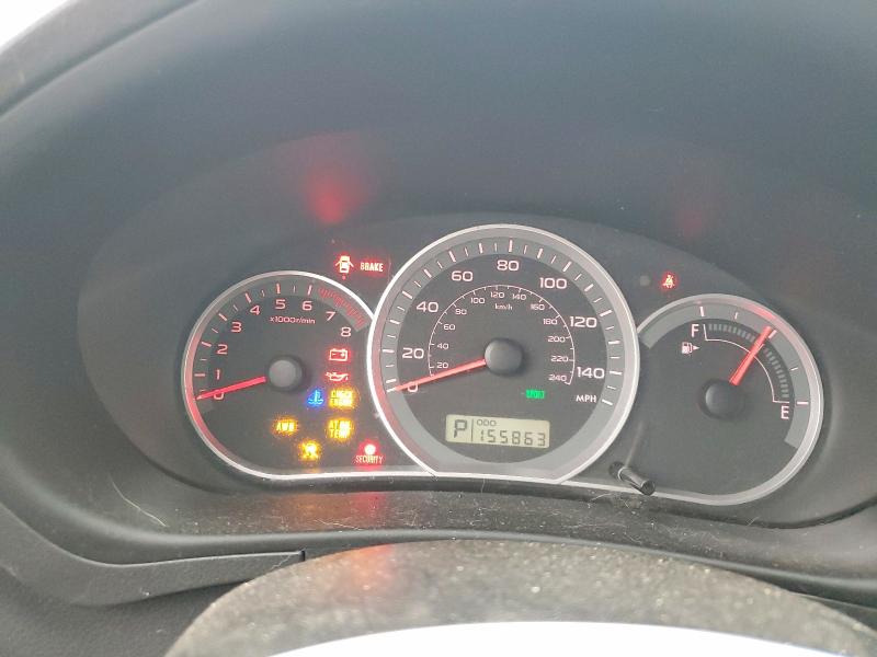 2008 Subaru Impreza VIN JF1GH61688H834792 COPART salvage auction — SIDE, Co - Bill Of Sale-Parts Only, sold $325 on 2026-07-09 (photo 9)