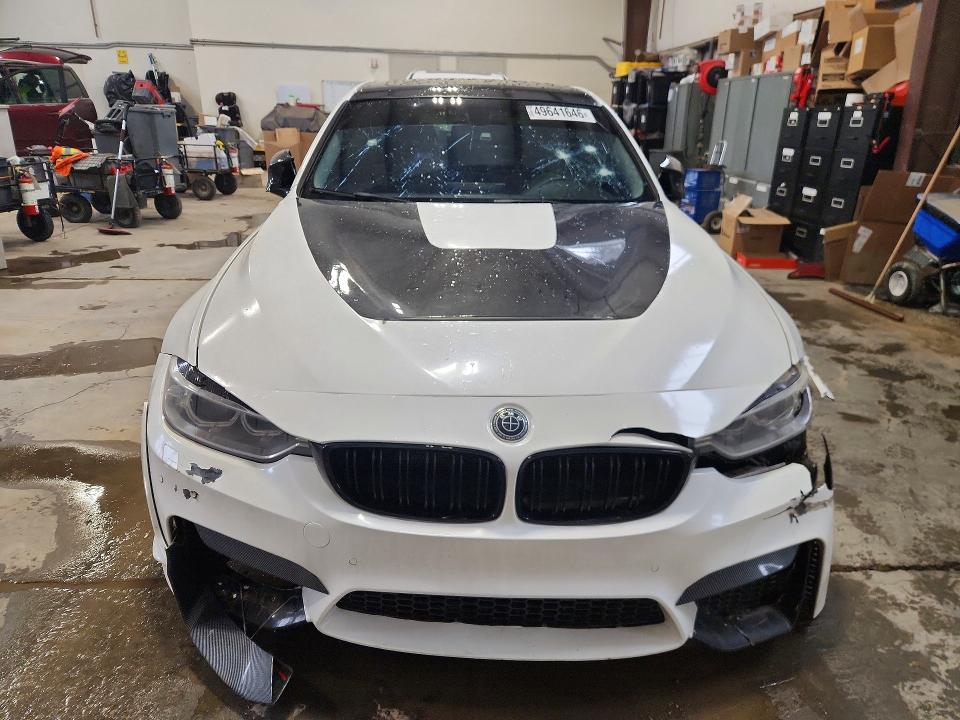 2012 BMW 3er VIN WBA3A9C56CFX59823 COPART salvage auction — VANDALISM, Salvage Title, sold $2,000 on 2026-07-16 (photo 5)