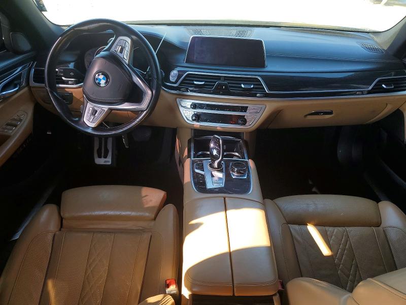 2017 BMW 7 series VIN WBA7F2C52HG421718 COPART salvage auction — FRONT END, Tn - Certificate Of Title (P), sold $3,050 on 2026-07-06 (photo 8)