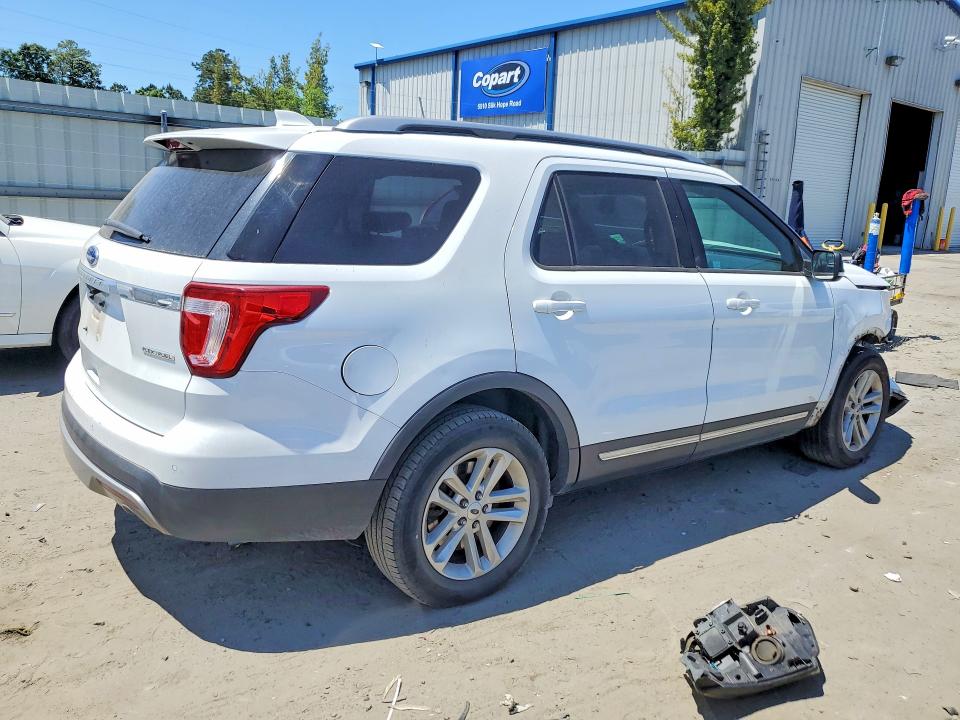 2016 Ford Explorer VIN 1FM5K7D85GGA26535 COPART salvage auction — FRONT END, Ga - Cert Of Title-Salvage, sold $500 on 2026-07-09 (photo 3)