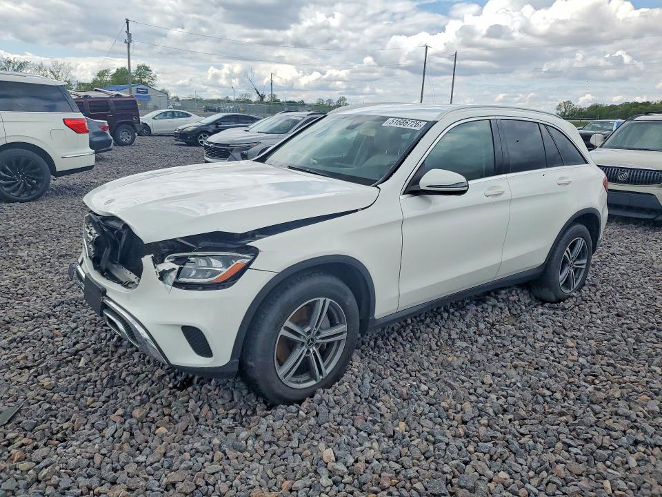 2020 Mercedes-benz Glc VIN WDC0G8DB6LF713017 COPART salvage auction — FRONT END, In - Cert Of Title-Salvage Title, sold $5,300 on 2026-07-28 (photo 1)