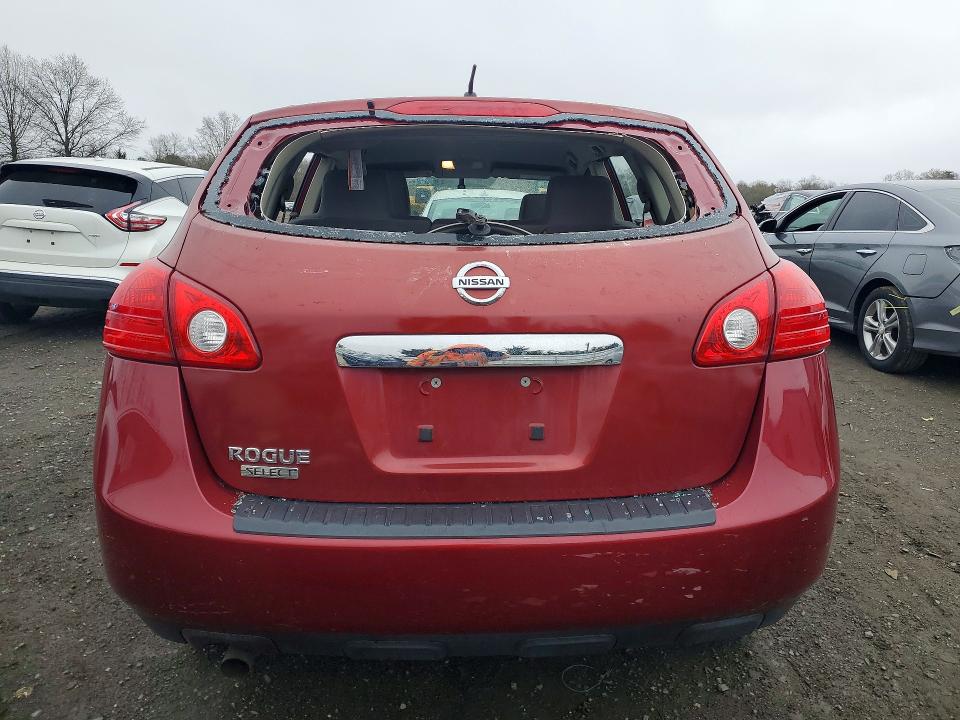 2015 Nissan Rogue VIN JN8AS5MT1FW152802 COPART salvage auction — VANDALISM, Nj - Cert Of Title-Salvage, sold $375 on 2026-07-27 (photo 6)