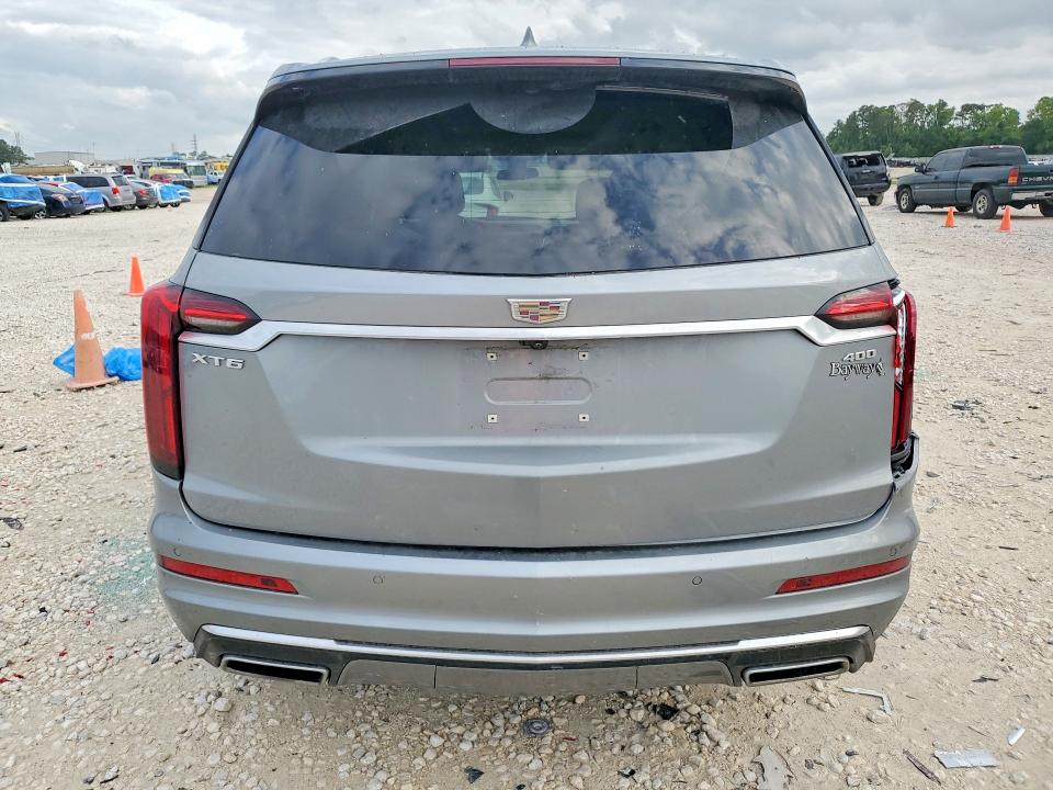 2023 Cadillac Xt6 VIN 1GYKPCRS9PZ109096 COPART salvage auction — FRONT END, Tx - Certificate Of Title, sold $7,400 on 2026-07-14 (photo 6)