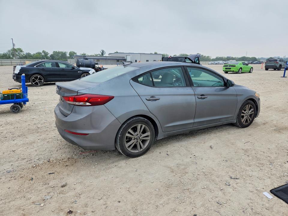 2018 Hyundai Elantra VIN KMHD84LF8JU473796 COPART salvage auction — SIDE, Tx - Salvage Vehicle Title, sold $1,750 on 2026-07-09 (photo 3)
