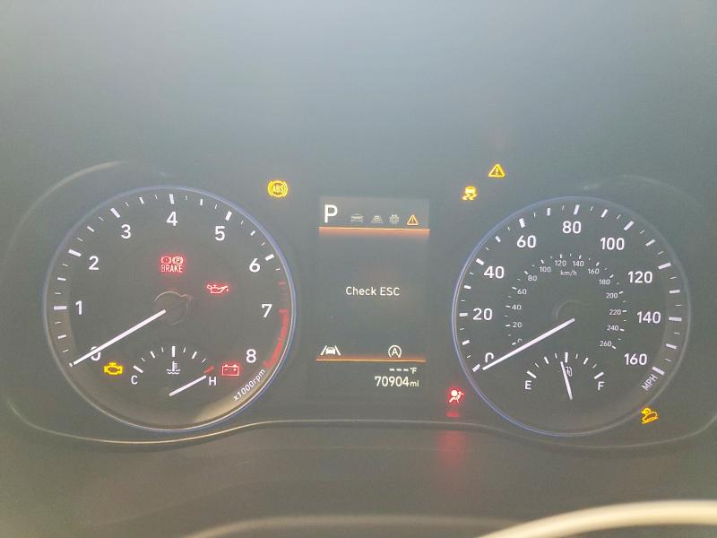 2023 Hyundai Kona VIN KM8K6CAB8PU020732 COPART salvage auction — FRONT END, Ky - Cert Of Title-Salvage, sold $1,650 on 2026-07-27 (photo 9)
