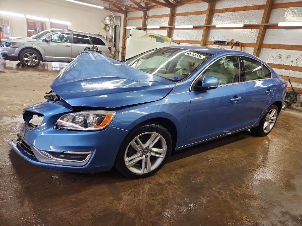 2014 Volvo S60 VIN YV1612FH3E1284333 COPART salvage auction — FRONT END, Il - Salvage Certificate, sold $450 on 2026-08-17 (photo 1)