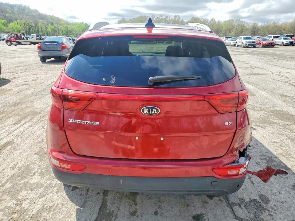 2017 Kia Sportage VIN KNDPNCACXH7152235 COPART salvage auction — SIDE, Oh - Certificate Of Title, sold $2,750 on 2026-07-16 (photo 6)
