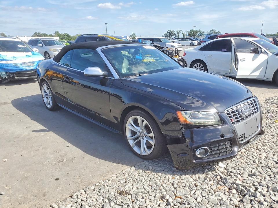 2011 Audi S5 VIN WAUCGAFHXBN014759 COPART salvage auction — FRONT END, Fl - Certificate Of Title (P), sold $2,850 on 2026-07-02 (photo 4)