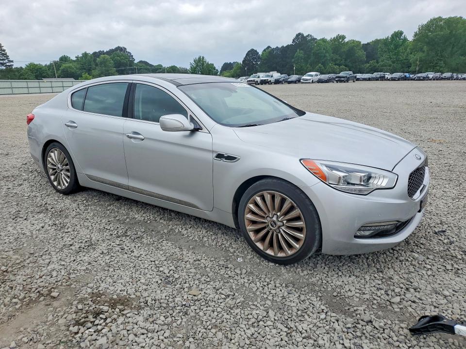 2015 Kia K900 VIN KNALW4D43F6022027 COPART salvage auction — MECHANICAL, Ar - Certificate Of Title (P), sold $2,300 on 2026-07-27 (photo 4)