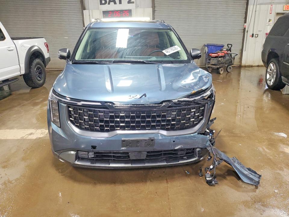 2025 Kia Carnival VIN KNDNE5K37S6492568 COPART salvage auction — FRONT END, Il - Salvage Certificate, sold $18,900 on 2026-07-09 (photo 5)