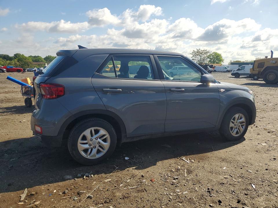 2021 Hyundai VIN KMHRB8A37MU082876 COPART salvage auction — REAR END, Md - Cert Of Salvage < 75% Damage, sold $3,600 on 2026-07-14 (photo 3)
