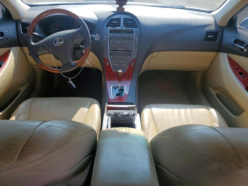 2008 Lexus ES VIN JTHBJ46G682227113 COPART salvage auction — REAR END, Sc - Cert Of Title-Salvage, sold $175 on 2026-07-24 (photo 8)
