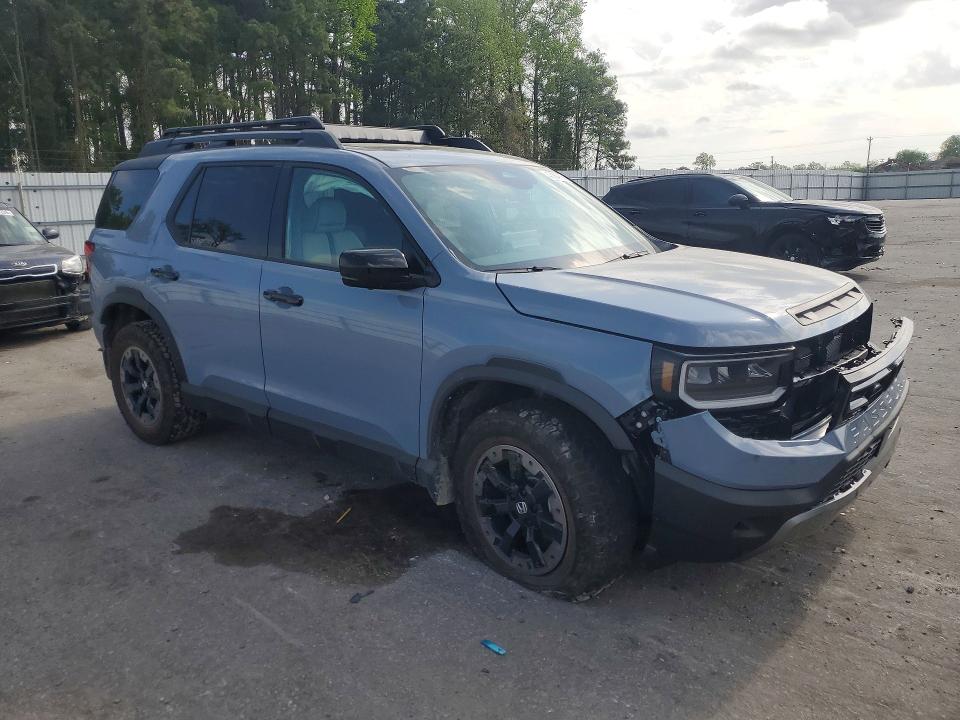 2026 Honda Passport VIN 5FNYF9H81TB059077 COPART salvage auction — FRONT END, Nc - Salvage Certificate Of Title, sold $17,700 on 2026-07-02 (photo 4)