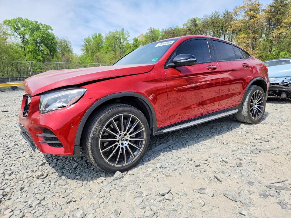 2019 Mercedes-benz Glc VIN WDC0J4KB3KF658845 COPART salvage auction — FRONT END, Md - Cert Of Salvage > 75% Damage, sold $9,200 on 2026-07-24 (photo 1)