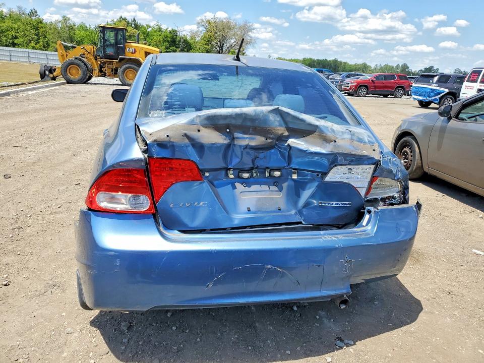 2009 Honda Civic hybrid VIN JHMFA36209S000162 COPART salvage auction — REAR END, FL - CERTIFICATE OF DESTRUCTION, sold $550 on 2026-07-15 (photo 6)