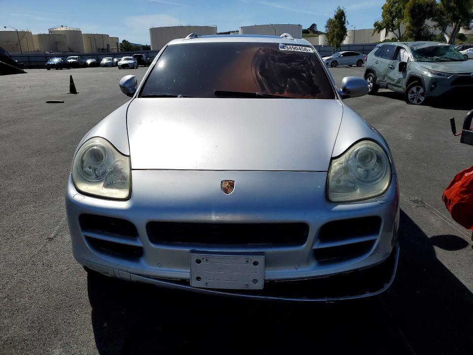 2005 Porsche Cayenne VIN WP1AB29P85LA61515 COPART salvage auction — VANDALISM, CA - SALVAGE CERTIFICATE, sold $80 on 2026-07-20 (photo 5)