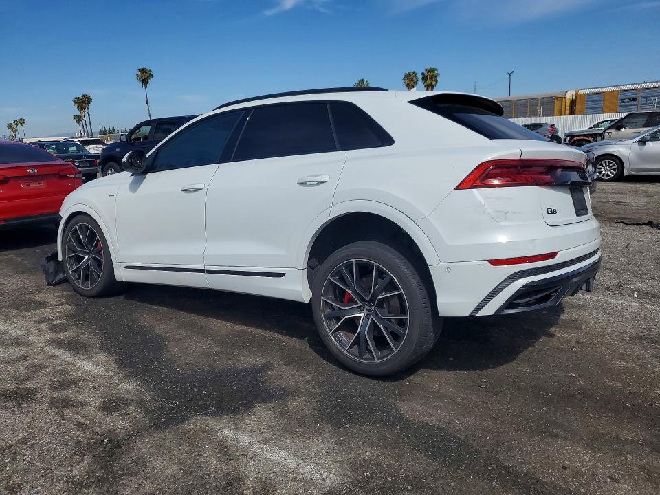 2023 Audi Q8 VIN WA1EVBF15PD013326 COPART salvage auction — FRONT END, Salvage Title, sold $16,100 on 2026-07-21 (photo 2)