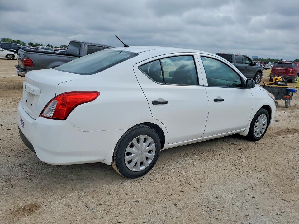 2015 Nissan Versa VIN 3N1CN7AP4FL819059 COPART salvage auction — FRONT END, Tx - Salvage Vehicle Title, sold $1,200 on 2026-07-02 (photo 3)