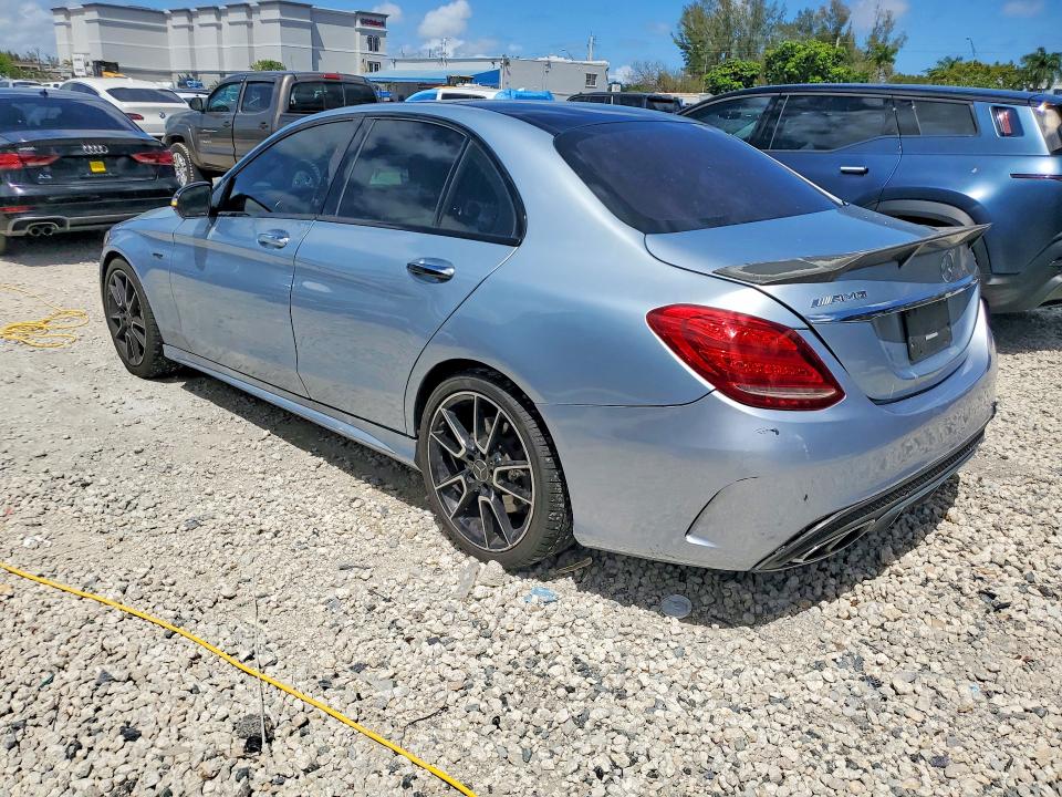 2018 Mercedes-benz C class VIN 55SWF6EB9JU236198 COPART salvage auction — NORMAL WEAR, Tx - Certificate Of Title, sold $8,500 on 2026-07-02 (photo 2)