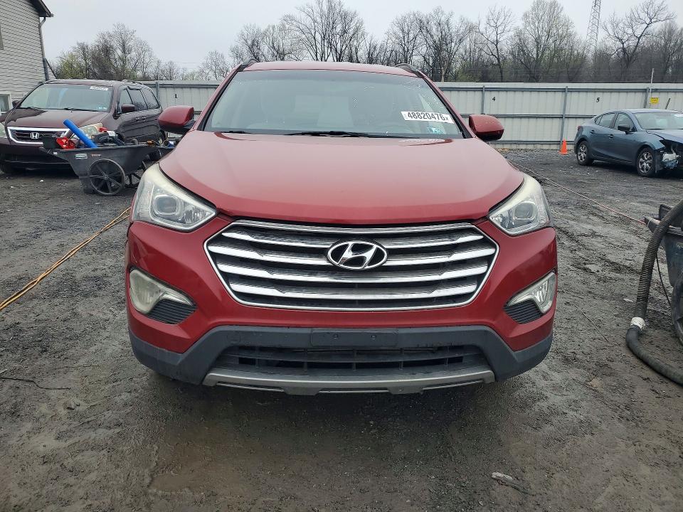 2015 Hyundai Santa fe VIN KM8SM4HFXFU089005 COPART salvage auction — FRONT END, Pa - Cert Of Title, sold $1,750 on 2026-07-09 (photo 5)