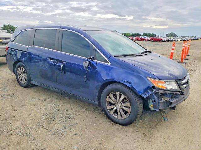 2016 Honda Odyssey VIN 5FNRL5H66GB041121 COPART salvage auction — FRONT END, Ca - Salvage Certificate, sold $15 on 2026-07-09 (photo 4)