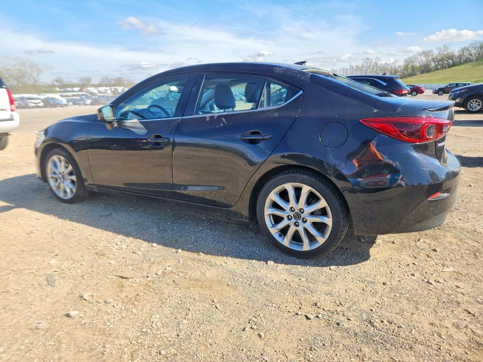 2014 Mazda 3 VIN JM1BM1W36E1130998 COPART salvage auction — HAIL, Id - Salvage Certificate Of Title, sold $200 on 2026-07-21 (photo 2)
