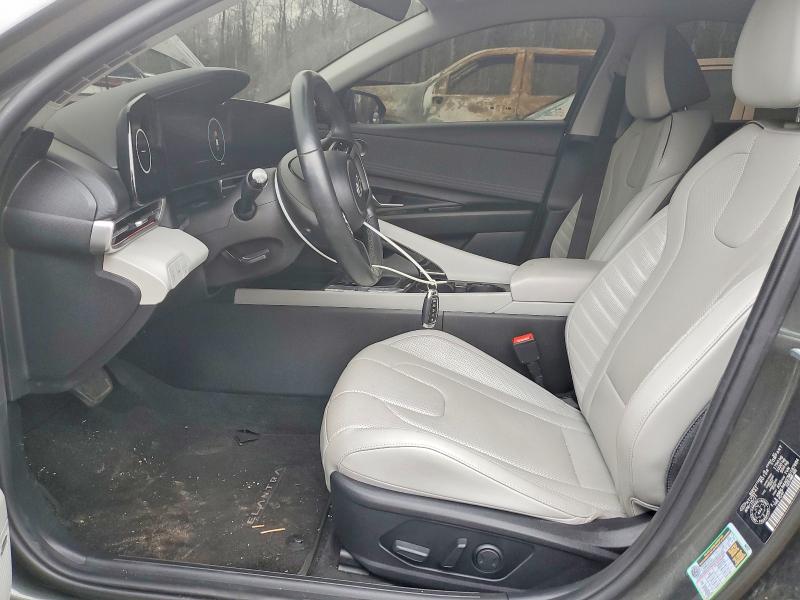 2021 Hyundai Elantra VIN KMHLN4AG7MU187684 COPART salvage auction — REAR END, Salvage Title, sold $5,100 on 2026-07-16 (photo 7)