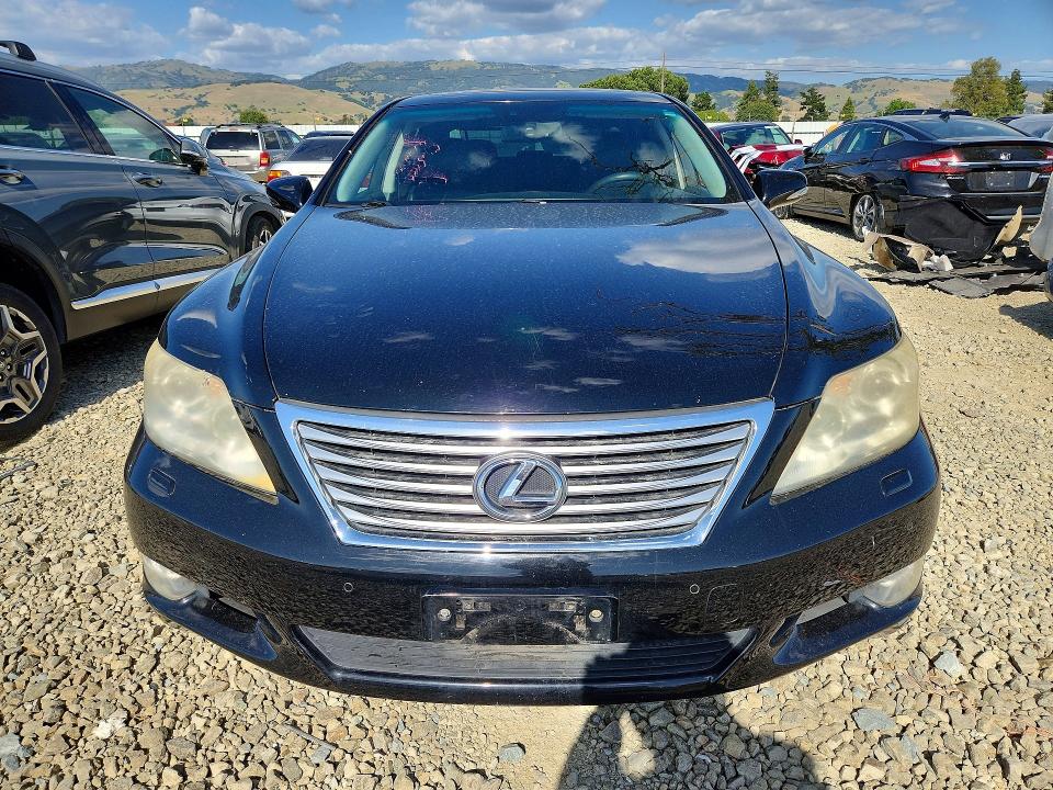 2010 Lexus Ls VIN JTHGL5EFXA5036961 COPART salvage auction — REAR END, Ca - Salvage Certificate, sold $2,950 on 2026-07-09 (photo 5)