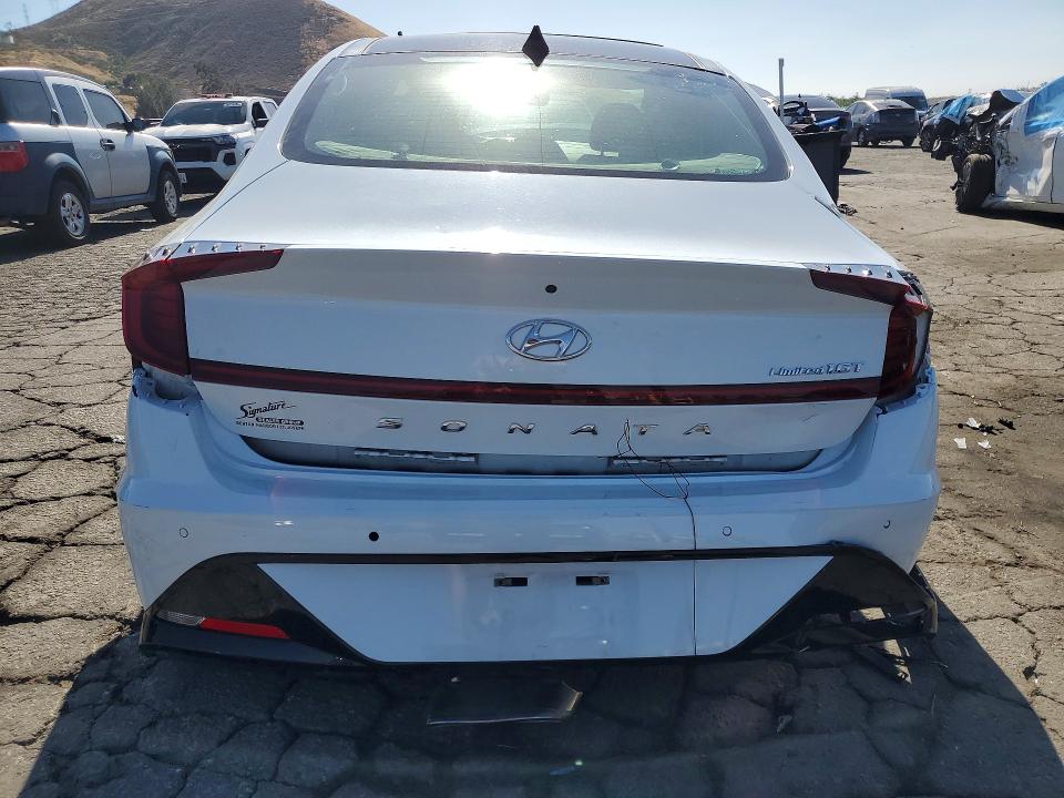 2021 Hyundai Sonata VIN 5NPEH4J26MH080838 COPART salvage auction — SIDE, CA - SALVAGE CERTIFICATE, sold $4,200 on 2026-07-30 (photo 6)