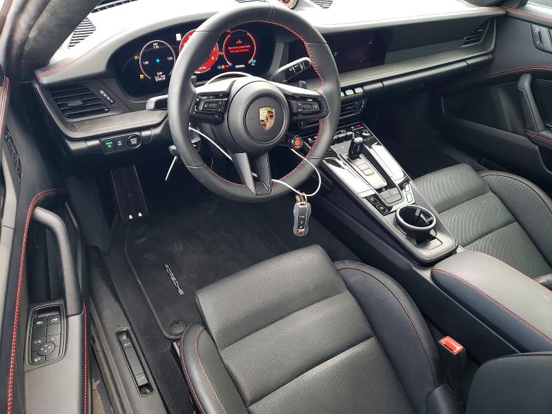 2025 Porsche 911 VIN WP0AB2A99SS226102 COPART salvage auction — FRONT END, Or - Salvage Title Certificate, sold $102,000 on 2026-07-23 (photo 8)