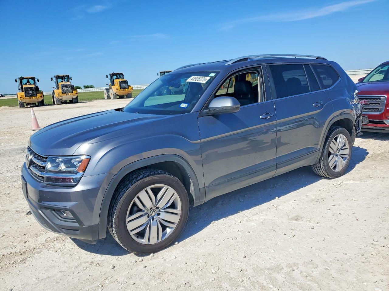 2019 Volkswagen Atlas VIN 1V2UR2CA1KC578082 COPART salvage auction — Rear End, TX - CERTIFICATE OF TITLE, sold $5,100 on 2026-07-09 (photo 1)
