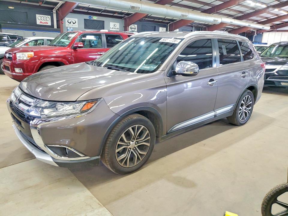 2016 Mitsubishi Outlander VIN JA4JZ4AX3GZ024807 COPART salvage auction — FRONT END, MA - CERTIFICATE OF TITLE, sold $2,050 on 2026-07-09 (photo 1)