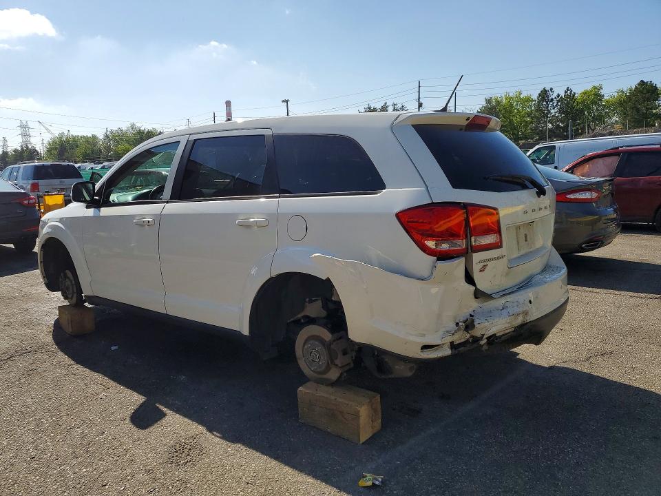 2018 Dodge Journey VIN 3C4PDDEG6JT389957 COPART salvage auction — REAR END, Salvage Title, sold $400 on 2026-08-11 (photo 2)