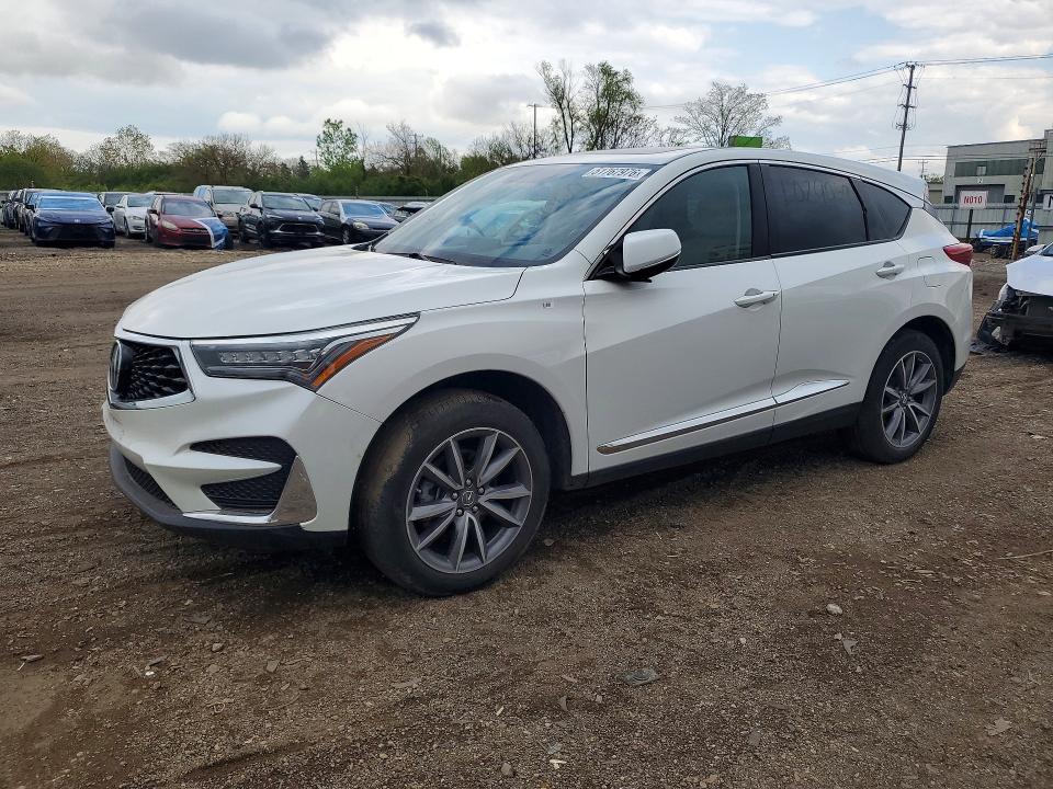 2020 Acura Rdx VIN 5J8TC2H58LL029069 COPART salvage auction — VANDALISM, IL - CERTIFICATE OF TITLE, sold $20,800 on 2026-07-22 (photo 1)