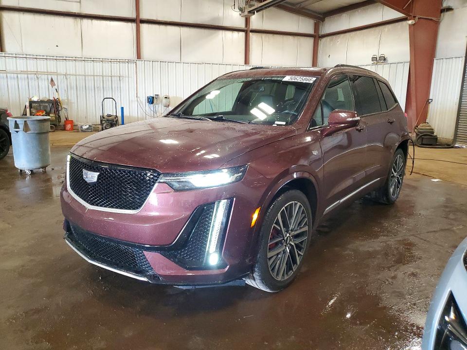 2022 Cadillac Xt6 VIN 1GYKPGRS3NZ161604 COPART salvage auction — REAR END, Mi - Certificate Of Title, sold $12,600 on 2026-07-03 (photo 1)