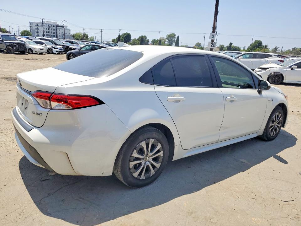 2021 Toyota VIN JTDEAMDE4MJ030330 COPART salvage auction — SIDE, Ca - Salvage Certificate, sold $8,700 on 2026-07-02 (photo 3)