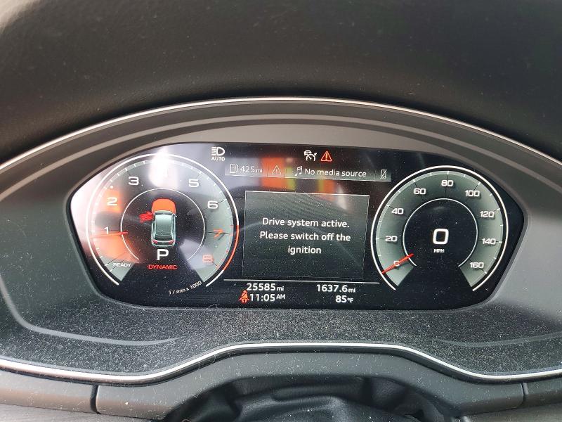 2024 Audi Q5 VIN WA1EAAFY8R2001690 COPART salvage auction — FRONT END, Ms - Cert Of Title-Salvaged, sold $18,600 on 2026-07-17 (photo 9)
