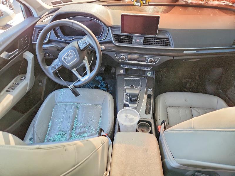 2018 Audi Q5 VIN WA1BNAFY5J2066296 COPART salvage auction — ENGINE BURN, Pa - Cert Of Title, sold $2,750 on 2026-07-22 (photo 8)