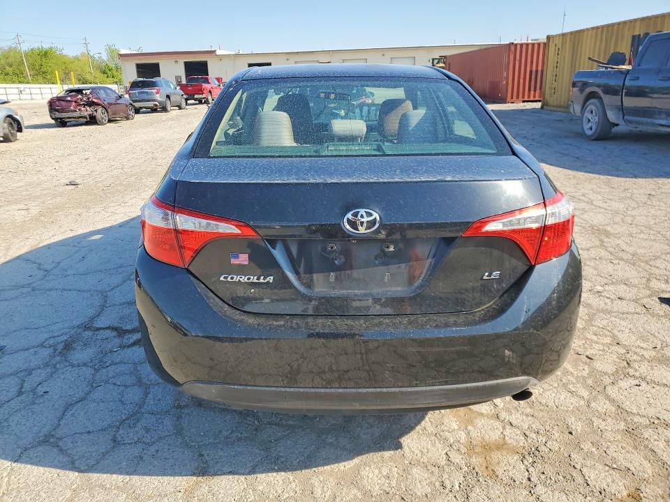 2014 Toyota Corolla VIN 5YFBURHE9EP100192 COPART salvage auction — SIDE, Tx - Salvage Vehicle Title, sold $1,950 on 2026-07-17 (photo 6)