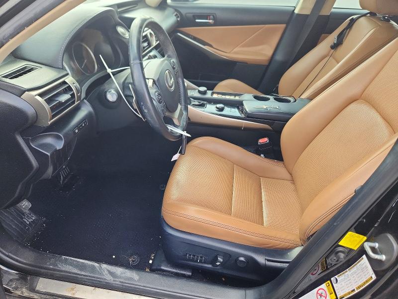 2014 Lexus Is VIN JTHBF1D25E5029589 COPART salvage auction — FRONT END, TX - SALVAGE VEHICLE TITLE (P), sold $3,500 on 2026-07-02 (photo 7)