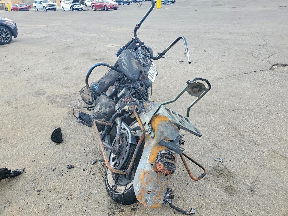 2009 Harley-davidson Flstc VIN 1HD1BW5109Y040398 COPART salvage auction — BURN, Sc - Cert Of Title-Salvage Fire, sold $50 on 2026-07-08 (photo 4)